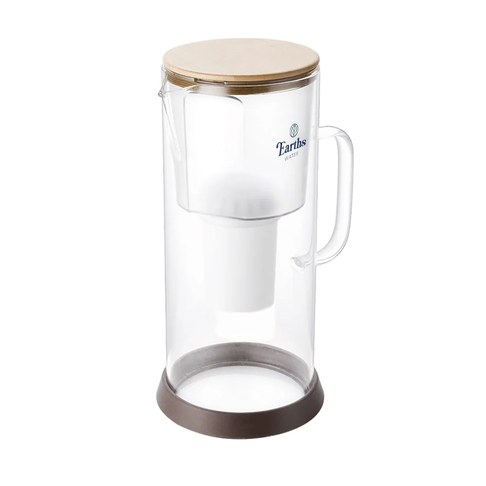 3.5L Glass Carafe Alkaline Water Filter - Natural - Image 4
