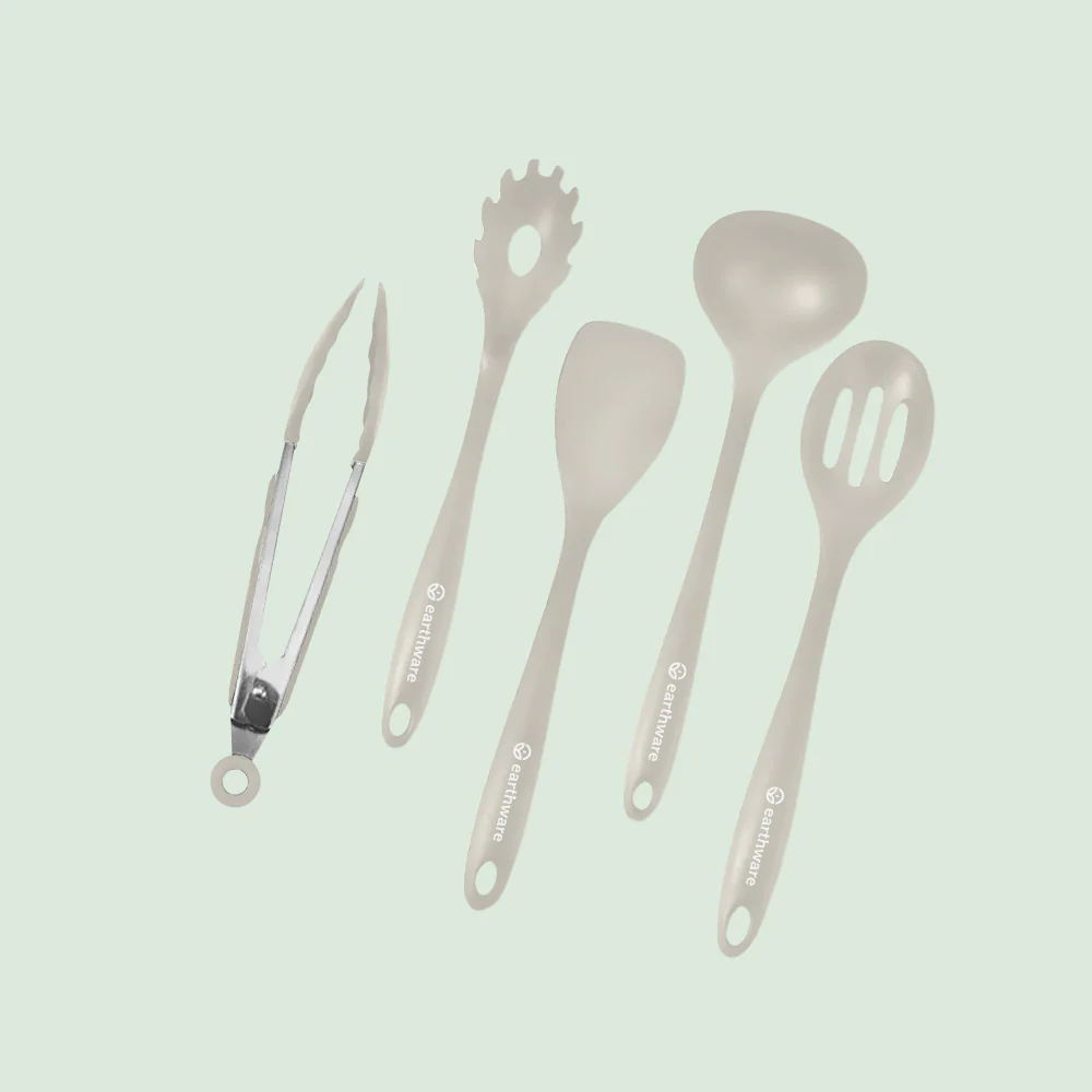 No-Tox Silicone Kitchen Utensils Set - Cooking - Image 2
