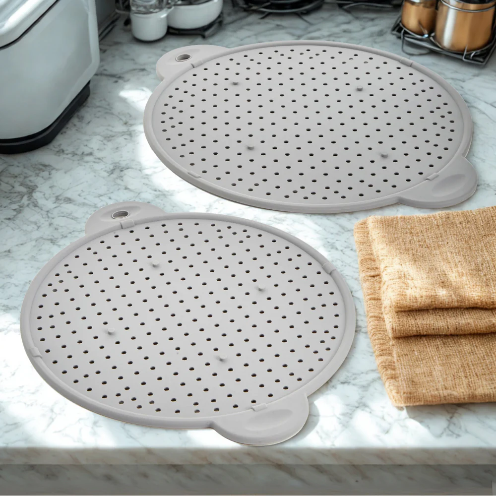 No-Tox Silicone Splatter Guard & Cooking Lid - Image 9